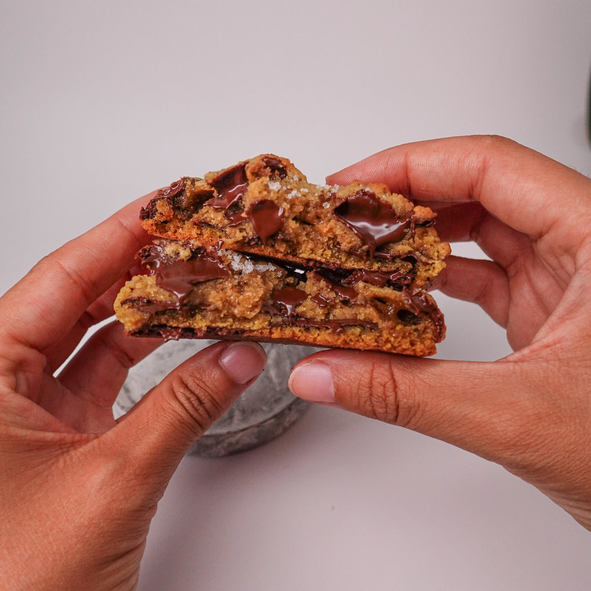 Cookie Clássico - Baunilha chocolate meio amargo e flor de sal